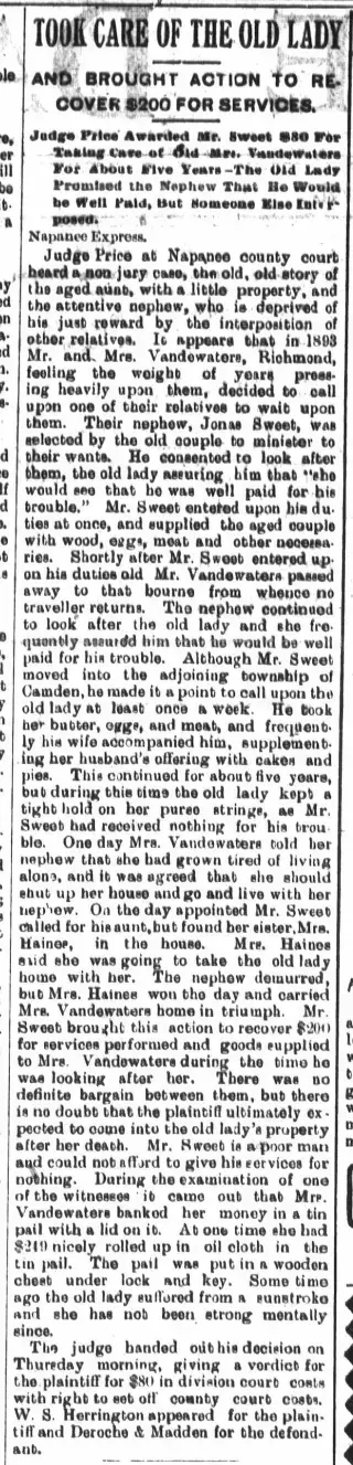 other Newspaper clipping from Jun 20, 1898 5827263