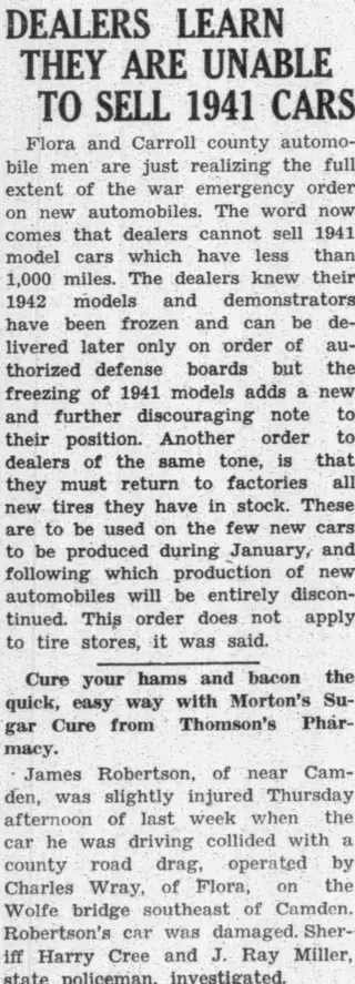 other Newspaper clipping from Jan 10, 1942 5827277