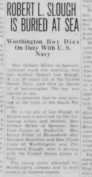 other Newspaper clipping from Mar 22, 1945 5827301