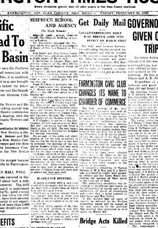 other Newspaper clipping from Feb 26, 1926 5827310