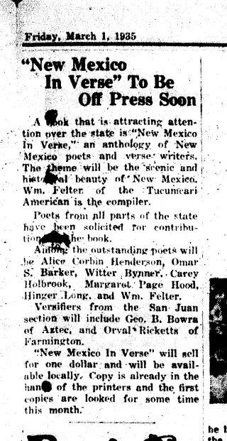 other Newspaper clipping from Mar 1, 1935 5827345