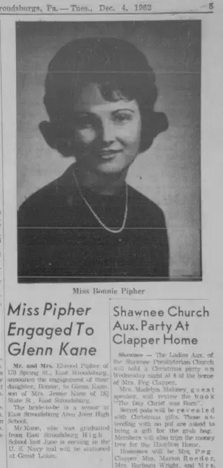 Marriage Newspaper clipping from Dec 4, 1962 5827410