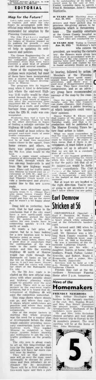 other Newspaper clipping from Jan 30, 1965 5827415