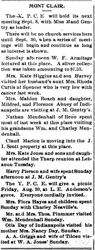 other Newspaper clipping from Aug 29, 1907 5827463