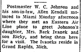 other Newspaper clipping from Mar 25, 1953 5827490