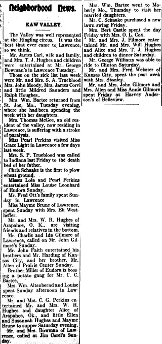 other Newspaper clipping from Jul 24, 1907 5827494
