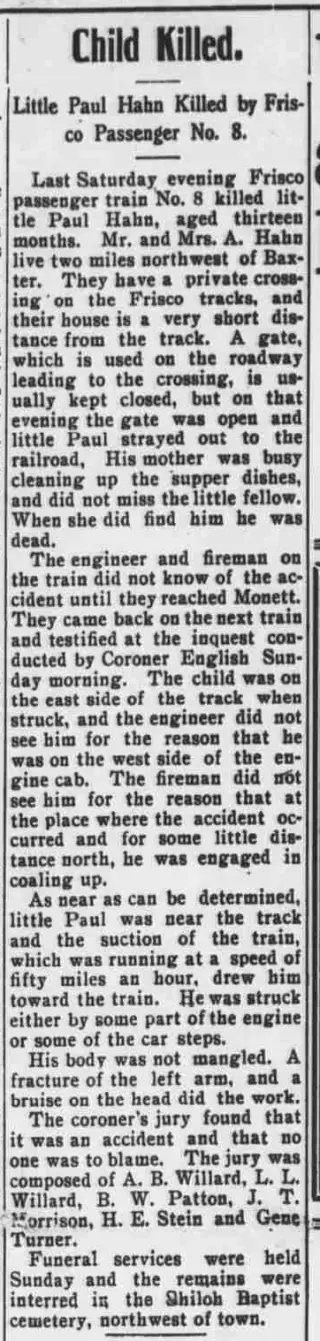 other Newspaper clipping from Aug 13, 1914 5827568