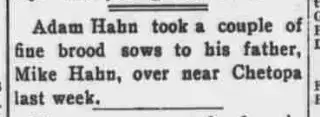 other Newspaper clipping from Jan 21, 1915 5827579