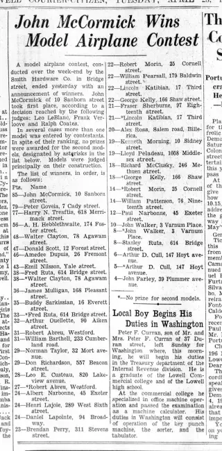 other Newspaper clipping from Apr 23, 1940 5827602