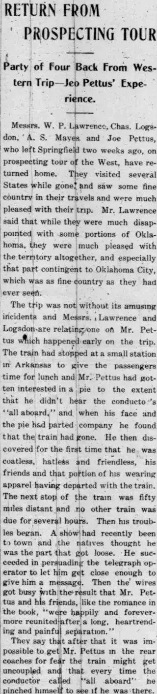 other Newspaper clipping from Oct 2, 1907 5827933