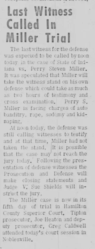 Crime Newspaper clipping from Sep 15, 1969 5827940