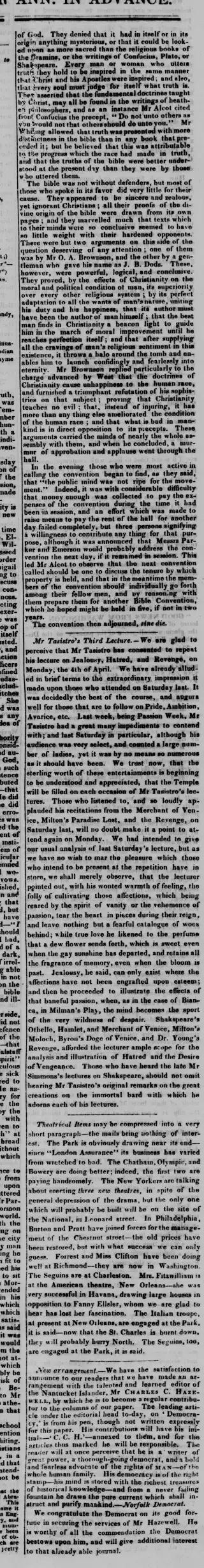 other Newspaper clipping from Mar 31, 1842 5828071