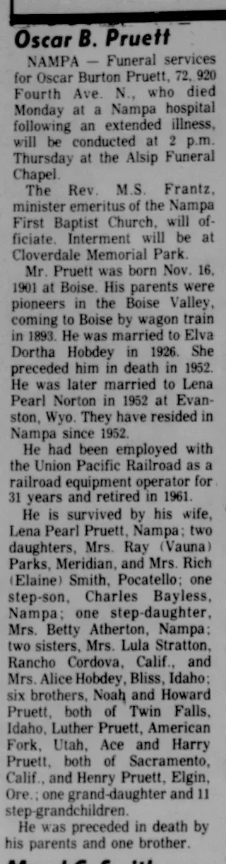 other Newspaper clipping from Feb 26, 1974 5828086