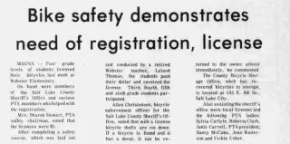 other Newspaper clipping from May 17, 1973 5828172