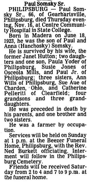 other Newspaper clipping from Nov 17, 1989 5828565