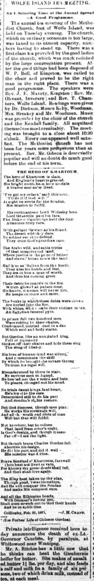 other Newspaper clipping from Feb 26, 1885 5828726