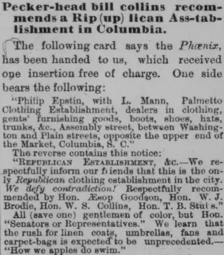 other Newspaper clipping from Aug 19, 1868 5828828