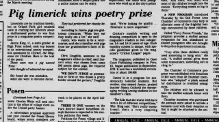 other Newspaper clipping from Jan 18, 1987 5829193