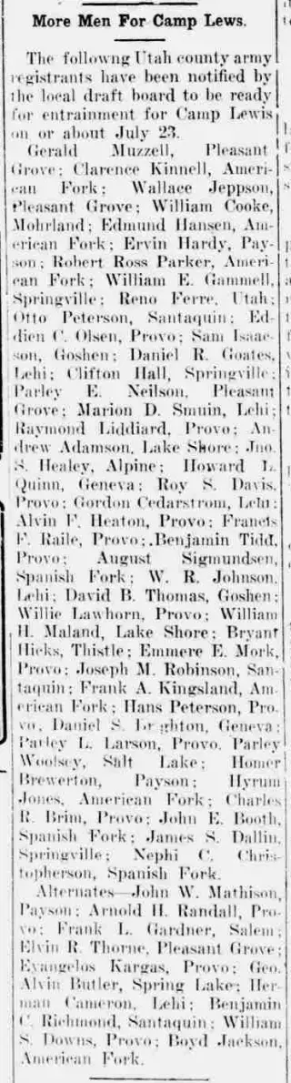 other Newspaper clipping from Jul 4, 1918 5829206