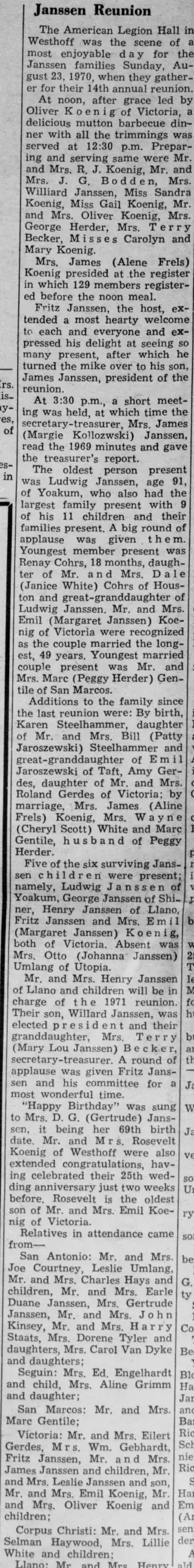 other Newspaper clipping from Sep 3, 1970 5829246