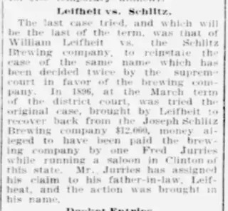 other Newspaper clipping from Oct 20, 1900 5829389
