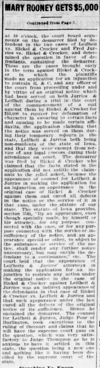other Newspaper clipping from Nov 16, 1900 5829404