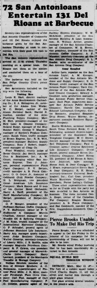 other Newspaper clipping from May 15, 1936 5829539