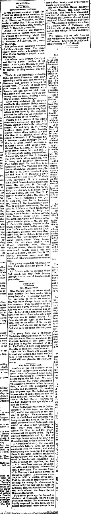 other Newspaper clipping from Dec 9, 1892 5829580