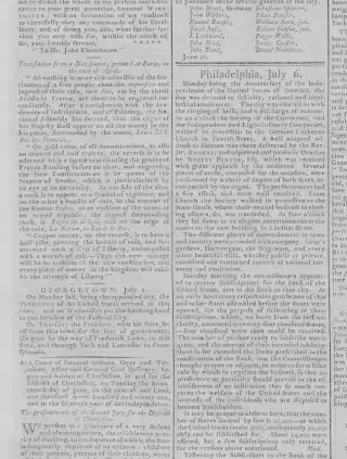other Newspaper clipping from Jul 6, 1791 5829614