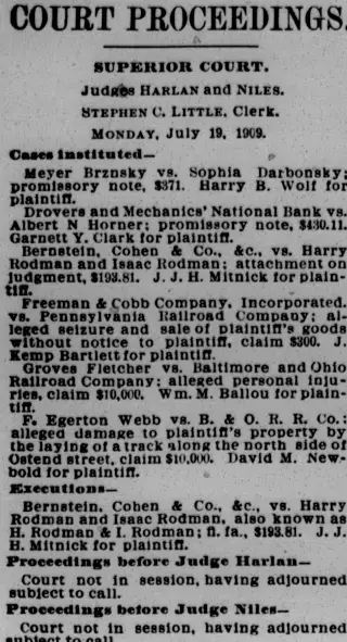 other Newspaper clipping from Jul 20, 1909 5829718
