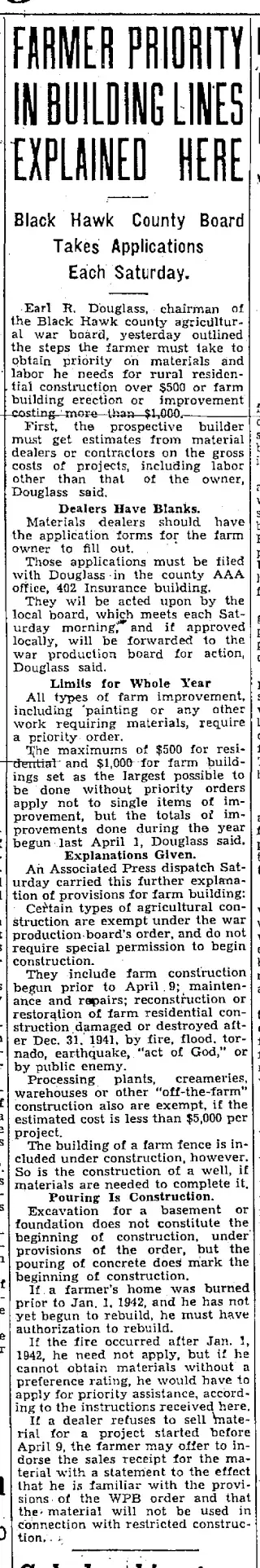 other Newspaper clipping from May 10, 1942 5829734