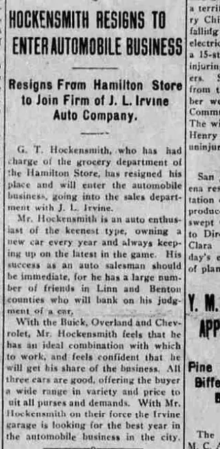 other Newspaper clipping from Jan 2, 1916 5829775