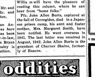 other Newspaper clipping from Aug 13, 1943 5829856