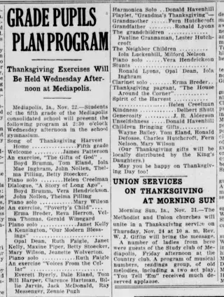 other Newspaper clipping from Nov 22, 1932 5829874