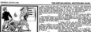 other Newspaper clipping from Aug 9, 1962 5829895