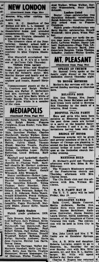 other Newspaper clipping from May 12, 1939 5829977