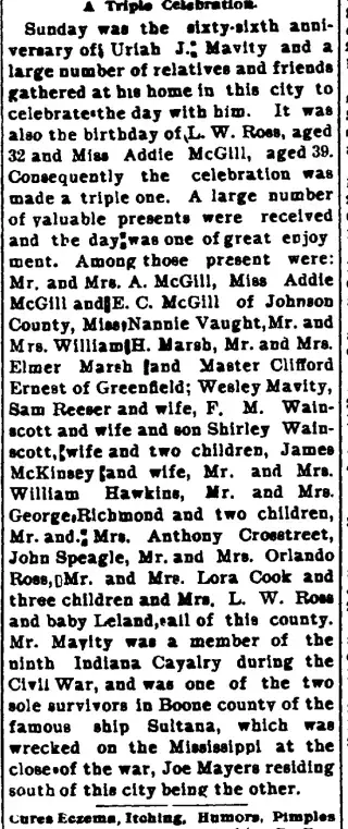 other Newspaper clipping from Aug 20, 1903 5829978
