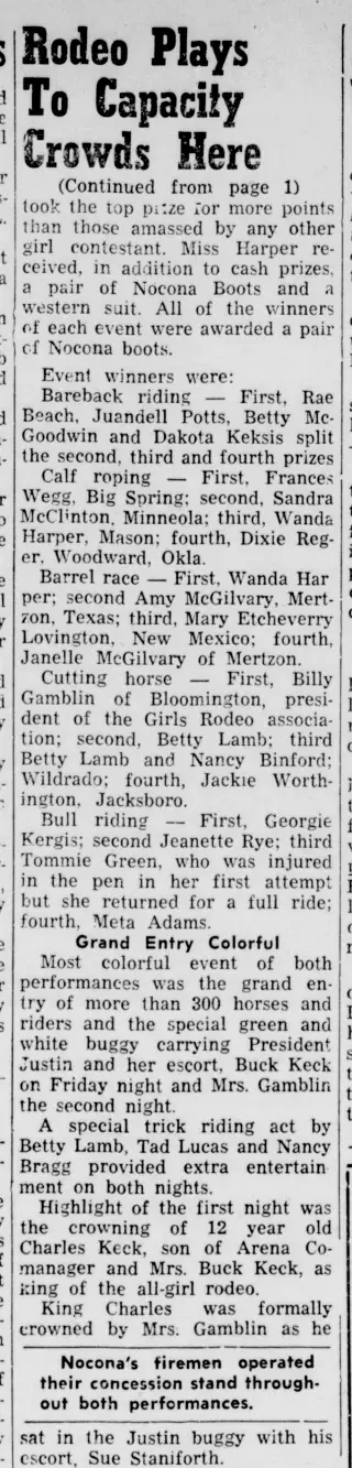 other Newspaper clipping from Jun 12, 1953 5830122