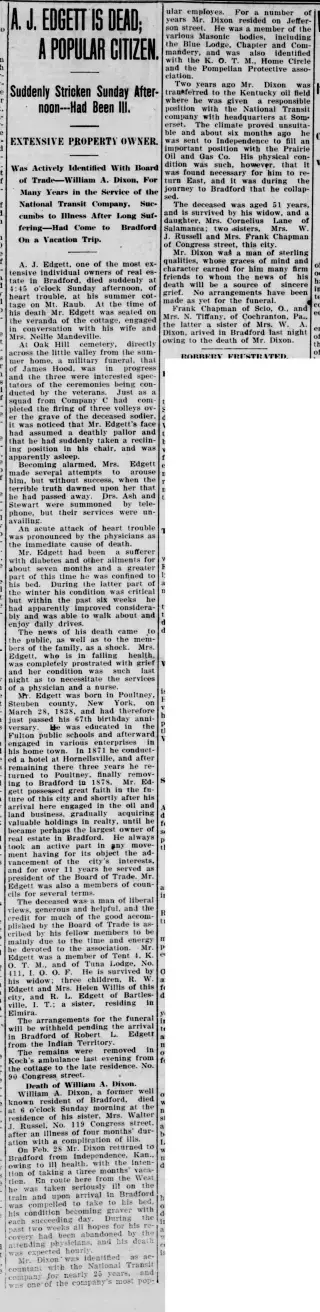 other Newspaper clipping from May 22, 1905 5830171