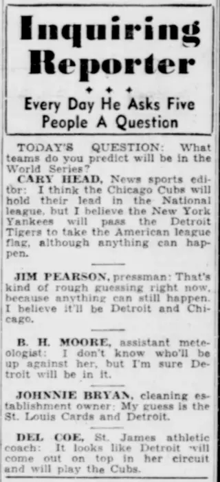 other Newspaper clipping from Sep 6, 1945 5830291