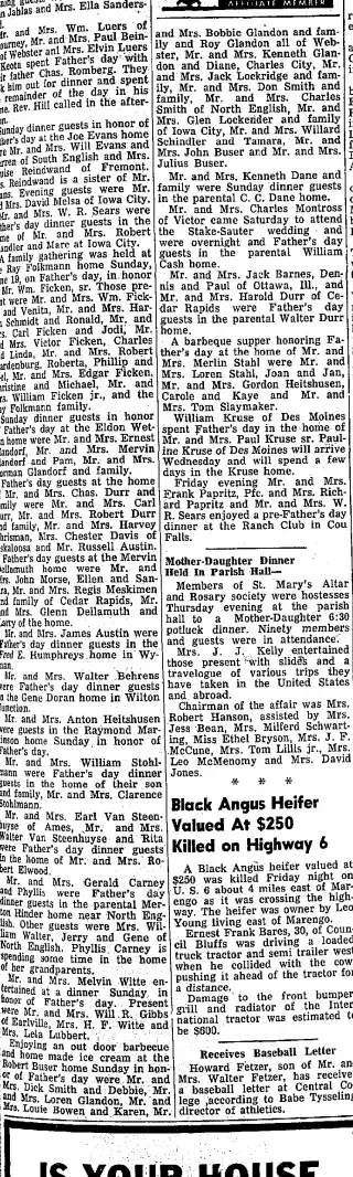 other Newspaper clipping from Jun 23, 1960 5830394