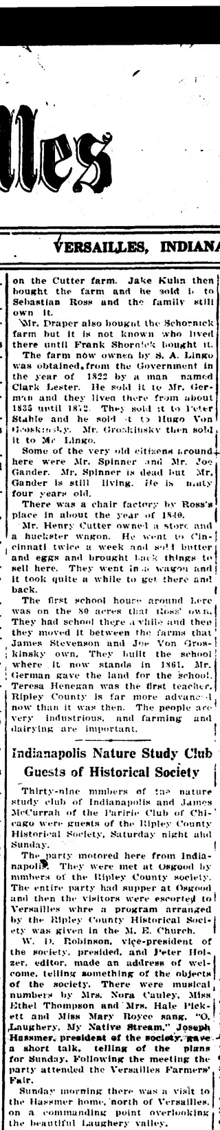 General news Newspaper clipping from Oct 11, 1922 5830408