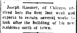General news Newspaper clipping from Aug 27, 1919 5830419