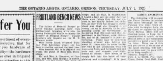 Marriage Newspaper clipping from Jul 1, 1920 5830498
