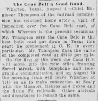 other Newspaper clipping from Aug 5, 1900 5830587