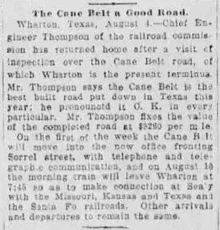 other Newspaper clipping from Aug 5, 1900 5830588