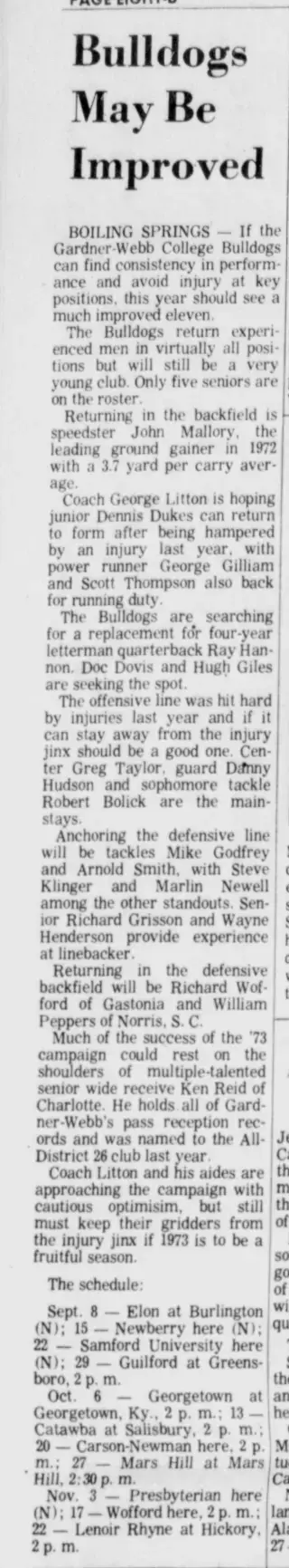 other Newspaper clipping from Sep 5, 1973 5830718