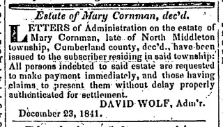 other Newspaper clipping from Dec 23, 1841 5830778