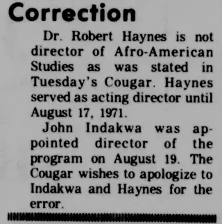 other Newspaper clipping from Oct 27, 1971 5830784