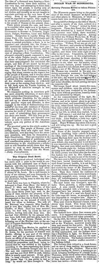other Newspaper clipping from May 6, 1857 5830823